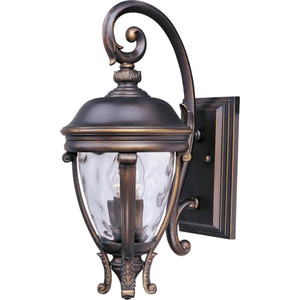 Camden VX 8.5 Inch Outdoor Wall Lantern – Golden Bronze