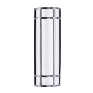 Moon Ray 6 Inch Outdoor Wall Lantern – Satin Nickel