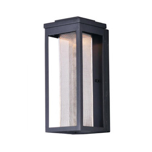 Salon LED 6 Inch Outdoor Wall Lantern – Black