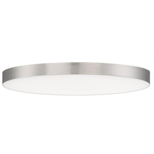 Trim 11 Inch Flush Mount Light – Satin Nickel