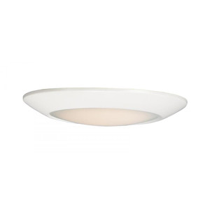 Diverse 9.25 Inch Flush Mount Light – White