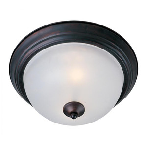 Essentials 11.5 Inch Flush Mount Light – Oil Rubbed Bronze