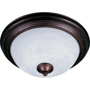 Essentials 11.5 Inch Flush Mount Light – Oil Rubbed Bronze