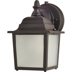 Builder Cast LED E26 5.5 Inch Outdoor Wall Lantern – Empire Bronze
