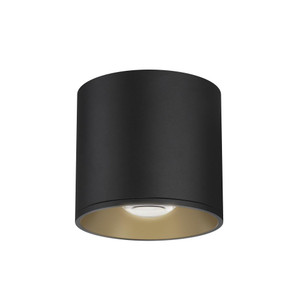 Stout 4.75 Inch Flush Mount Light – Black