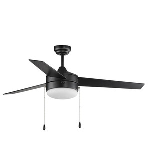 Trio 52 Inch Ceiling Fan – Black / Walnut