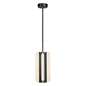Anders 7-in Urban Bronze LED Pendant