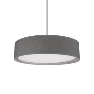 Dalton 16-in Gray LED Pendant