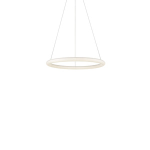 Cumulus Minor 24-in White LED Pendant