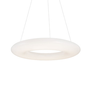 Cumulus 36-in White LED Pendant