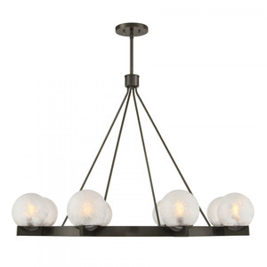 Savoy House Darien 1-1015-8-15 42 Inch 8 Light Mediterranean Bronze Chandelier Dry Rated