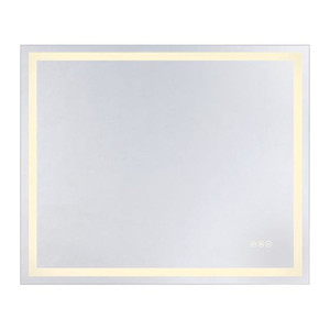 Savoy House Beckett LED Rectangle Frontlit and Backlit Mirror 2-1225-30X36 30 Inch LED Mirror Damp Rated