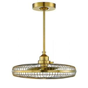 Savoy House Wetherby LED Fan D'Lier 29-FD-122-322 26 Inch LED Warm Brass Fandelier Ceiling Fan Chandelier – Fan D'Lier Damp Rated