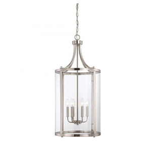 Savoy House Penrose 7-1041-6-SN 16 Inch 6 Light Satin Nickel Pendant Dry Rated