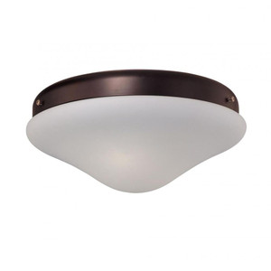 Savoy House 2-Light Fan Light Kit FL524-13 10 Inch 2 Light English Bronze Ceiling Fan Accessory