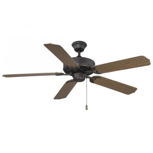 Meridian M2020ORB 52 Inch Oil Rubbed Bronze Outdoor  Ceiling Fan Wet Rated