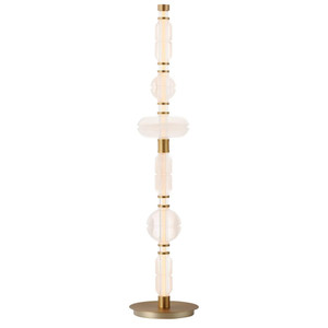 12 Inch Floor Lamp – Gold