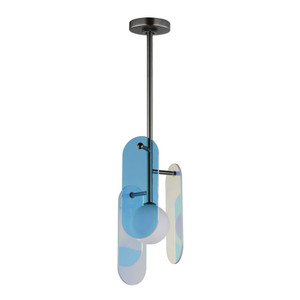 7 Inch Suspension Pendant – Gunmetal