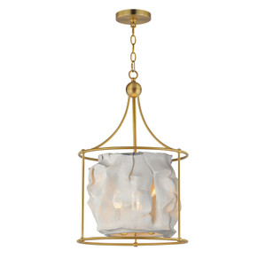 Studio M SHROUD SM42403WTNAB Single Pendant - Natural Aged Brass