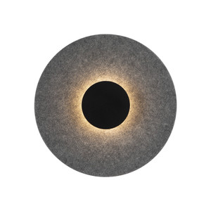 Cruz 15-in Felt - Gray LED Wall Sconce