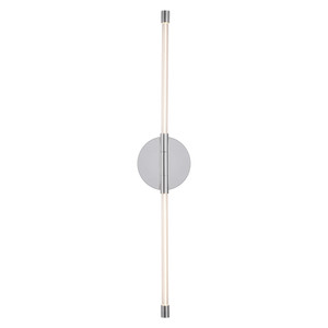 Motif 26-in Chrome LED Wall Sconce