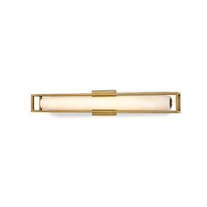 Lochwood 27-in Gold LED Wall Sconce