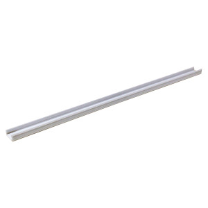 Nora NATL-420W 4-ft Plastic Channel for LED Tape Light, White