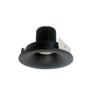 Nora NIO-4RNB30XBB/10 4 inch Iolite LED Round Bullnose, 1000lm / 14W, 3000K, Black Finish