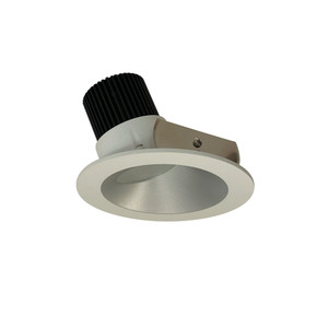 Nora NIO-4RW30XHW/10 4 inch Iolite LED Round Wall Wash, 1000lm / 14W, 3000K, Haze Reflector / White Flange