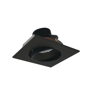 Nora NIO-4SC35XBZ/10 4 inch Iolite LED Square Adjustable Cone Reflector, 1000lm / 14W, 3500K, Bronze Reflector / Bronze Flange