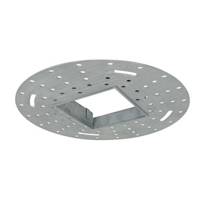 Nora NIO-TLMR-4SA 4 inch Square Trimless Mud Ring for 4 inch Iolite Square Trimless