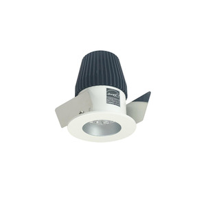 Nora NIOB-1RNG30XHW 1 inch Iolite LED BWF Round Reflector, 600lm, 3000K, Haze Reflector / White Flange