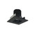 Nora NIOB-2SNDSQ35XBB/10 2 inch Iolite LED Square Reflector with Square Aperture, 1000lm / 14W, 3500K, Black Reflector / Black Flange
