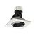 Nora NIR-4SCCDXBW 4 inch Iolite LED Square Adjustable Cone Retrofit, 800lm / 12W, Comfort Dim, Black Reflector / White Flange