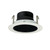 Nora NL-413 4 inch,LV,REF.,Black,White RING