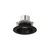 Nora NLCBC2-45130BB/10LE4 4 inch Cobalt Click Round Retrofit Reflector, 1000lm / 12W, 3000K, Black Reflector / Black Flange, 120-277V input; Phase or 0-10V dimming