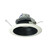 Nora NLCBC2-65227BW/10 6 inch Cobalt Click Round Retrofit Baffle, 1000lm / 12W, 2700K, Black Baffle / White Flange