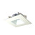 Nora NLCBS-4568535MPW 4 inch Cobalt Shallow High Lumen LED Trim, Square/Square Regress, 850lm, 3500K, Matte Powder White