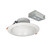 Nora NLTH-81TW-MPW 8 inch Theia LED Downlight with Selectable CCT, 2100lm / 22W, Matte Powder White Finish