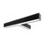 Nora NLUD-T334B  inchT inch Shaped L-Line LED Indirect/Direct Linear, 5027lm / Selectable CCT, Black Finish