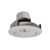 Nora NPR-4RC40XWW 4 inch Pearl LED Round Adjustable Cone Retrofit, 1000lm / 12W, 4000K, White Reflector / White Flange