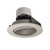 Nora NPR-4RCCDXHW 4 inch Pearl LED Round Adjustable Cone Retrofit, 800lm / 12W, Comfort Dim, Haze Reflector / White Flange