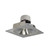 Nora NPR-4SNB30XNN 4 inch Pearl LED Square Bullnose Retrofit, 1000lm / 12W, 3000K, Natural Metal Finish