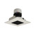 Nora NPR-4SNDSQ27XBW 4 inch Pearl LED Square Retrofit Reflector with Square Aperture, 1000lm / 12W, 2700K, Black Reflector / White Flange