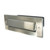 Nora NSW-843/SCBN Brick Die-Cast LED Step Light w/ Horizontal Shroud Face Plate, Selectable CCT, Brushed Nickel Finish