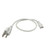 Nora NUA-905W 72 inch Cord & Plug Power Cord for NUDTW-98, White Finish