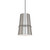 Castor 8-in Brushed Nickel 1 Light Pendant