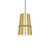 Castor 8-in Gold 1 Light Pendant