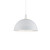 Archibald 24-in White With Gold Detail 1 Light Pendant