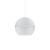 Lucas 16-in White 1 Light Pendant